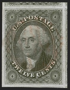 Sale Number 1251, Lot Number 1027, 1851-57 Issues (Scott 7-38) Sale Number 1251, Lot Number 1027, 1851-57 Issues (Scott 7-38)