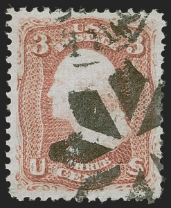 Sale Number 1254, Lot Number 624, The Jan Hofmeyr Collection of 3c 1861-68 - Proofs, Off-Cover Sale Number 1254, Lot Number 624, The Jan Hofmeyr Collection of 3c 1861-68 - Proofs, Off-Cover