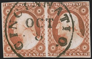 Sale 1254, Lot 731, 1851-57 Issues and Reprint, 12c Black (17) Sale 1254, Lot 731, 1851-57 Issues and Reprint