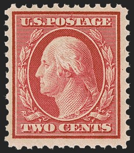 Sale 1256, Lot 2205, 1912-23 Issues (Scott 387-539), 2c Carmine (519) Sale 1256, Lot 2205, 1912-23 Issues (Scott 387-539)