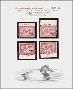 Sale 1258, Lot 3031, Artist Remarques and Signed Stamps, 1934-2012 Hunting Permits, Complete Plate Number Collection (RW1-RW79) Sale 1258, Lot 3031, Artist Remarques and Signed Stamps