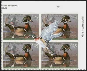 Sale 1258, Lot 3032, Artist Remarques and Signed Stamps, $1.00-$25.00 1944-2018 Hunting Permits, Remarqued (RW11/RW86) Sale 1258, Lot 3032, Artist Remarques and Signed Stamps