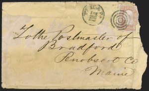 Sale 1260, Lot 45, 1861-68 Issues and Re-Issue, A Magnificent Civil War Era Condom Sale 1260, Lot 45, 1861-68 Issues and Re-Issue