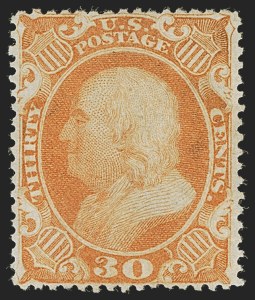 Sale Number 1277, Lot Number 2034, 1857-60 Issue (Scott 18-39) Sale Number 1277, Lot Number 2034, 1857-60 Issue (Scott 18-39)