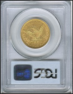 Liberty Eagle, $10, 1842 - , 8585, Reverse