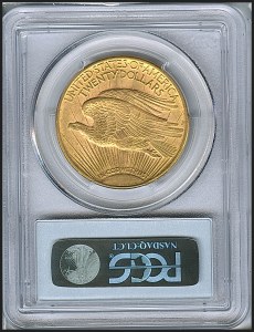Saint-Gaudens Double Eagle, $20, 1920 - , 9170, Reverse