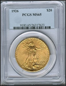 Saint-Gaudens Double Eagle, $20, 1926 - , 9183, Obverse