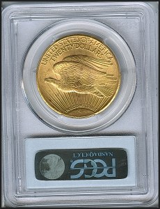 Saint-Gaudens Double Eagle, $20, 1926 - , 9183, Reverse