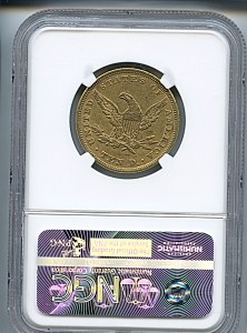 Liberty Eagle, $10, 1847 - , 8597, Reverse