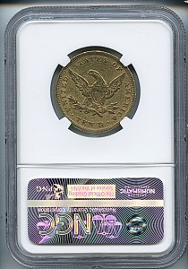 Liberty Eagle, $10, 1850 - , 8603, Reverse