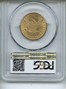 Liberty Eagle, $10, 1903 - O, 8753, Reverse