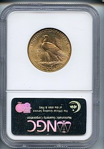 Princess Eagle, $10, 1911 - , 8868, Reverse