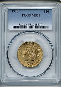 Princess Eagle, $10, 1915 - , 8878, Obverse