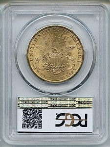 Liberty Double Eagle, $20, 1897 - S, 9032, Reverse