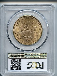 Liberty Double Eagle, $20, 1900 - , 9037, Reverse