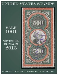 Sale No. 1061 — Siegel Auction Galleries