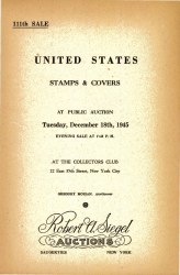 Sale No. 111 — Siegel Auction Galleries