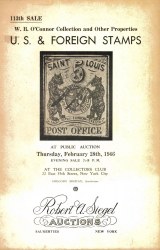 Sale No. 113 — Siegel Auction Galleries