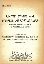 Sale No. 139 — Siegel Auction Galleries