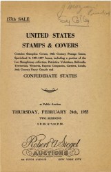 Sale No. 177 — Siegel Auction Galleries