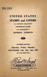 Sale No. 206 — Siegel Auction Galleries