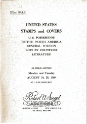 Sale No. 222 — Siegel Auction Galleries