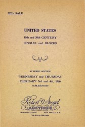 Sale No. 227 — Siegel Auction Galleries