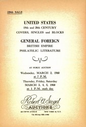 Sale No. 228 — Siegel Auction Galleries