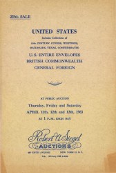 Sale No. 259 — Siegel Auction Galleries