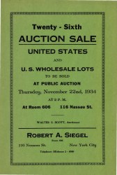 Sale No. 26 — Siegel Auction Galleries