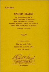 Sale No. 272 — Siegel Auction Galleries