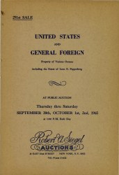 Sale No. 291 — Siegel Auction Galleries