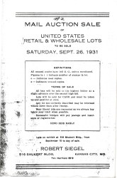 Sale No. 2 — Siegel Auction Galleries