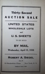 Sale No. 32 — Siegel Auction Galleries