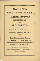 Sale No. 35 — Siegel Auction Galleries