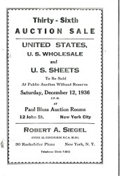 Sale No. 36 — Siegel Auction Galleries