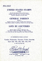 Sale No. 393 — Siegel Auction Galleries