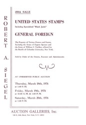 Sale No. 488 — Siegel Auction Galleries