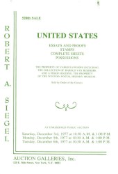 Sale No. 520 — Siegel Auction Galleries