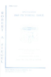 Sale No. 529 — Siegel Auction Galleries