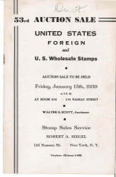 Sale No. 53 — Siegel Auction Galleries