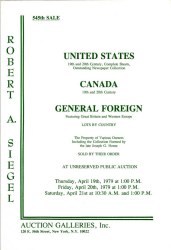 Sale No. 545 — Siegel Auction Galleries
