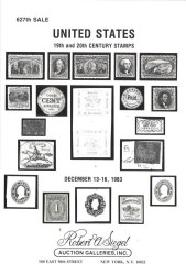Sale No. 627 — Siegel Auction Galleries