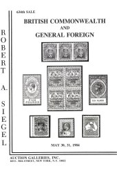 Sale No. 634 — Siegel Auction Galleries