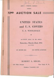 Sale No. 72 — Siegel Auction Galleries