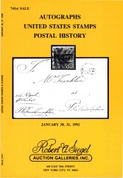 Sale No. 741 — Siegel Auction Galleries