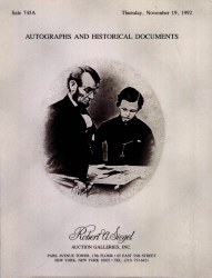 Sale No. 745A — Siegel Auction Galleries