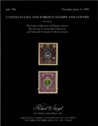 Sale No. 768 — Siegel Auction Galleries