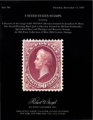 Sale No. 796 — Siegel Auction Galleries