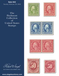 Sale No. 842 — Siegel Auction Galleries